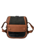 Balenciaga Black Brown Exotic Skin Leather Vertical Crossbody Purse Bag