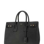 Τσάντα Χειρός Saint Laurent Μαύρο Δέρμα Μόσχου Sac De Jour