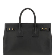 Τσάντα Χειρός Saint Laurent Μαύρο Δέρμα Μόσχου Sac De Jour