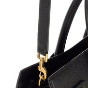 Τσάντα Χειρός Saint Laurent Μαύρο Δέρμα Μόσχου Sac De Jour