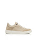 Cerruti 1881 Beige Cowhide Women Platform Sneaker