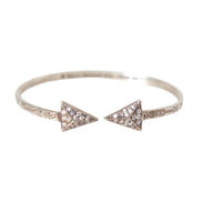 Γυναικείο βραχιόλι Nialaya Arrow Crystal 925 Silver