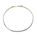 Nialaya Arrow Crystal 925 Silver Bangle Bracelet Women