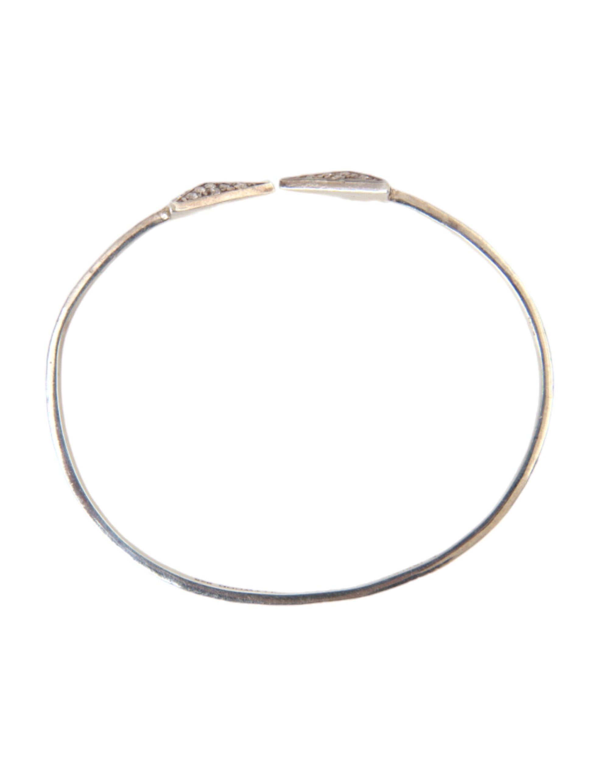 Γυναικείο βραχιόλι Nialaya Arrow Crystal 925 Silver