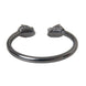 Nialaya Black Rhodium Lion Bangle Bracelet Women