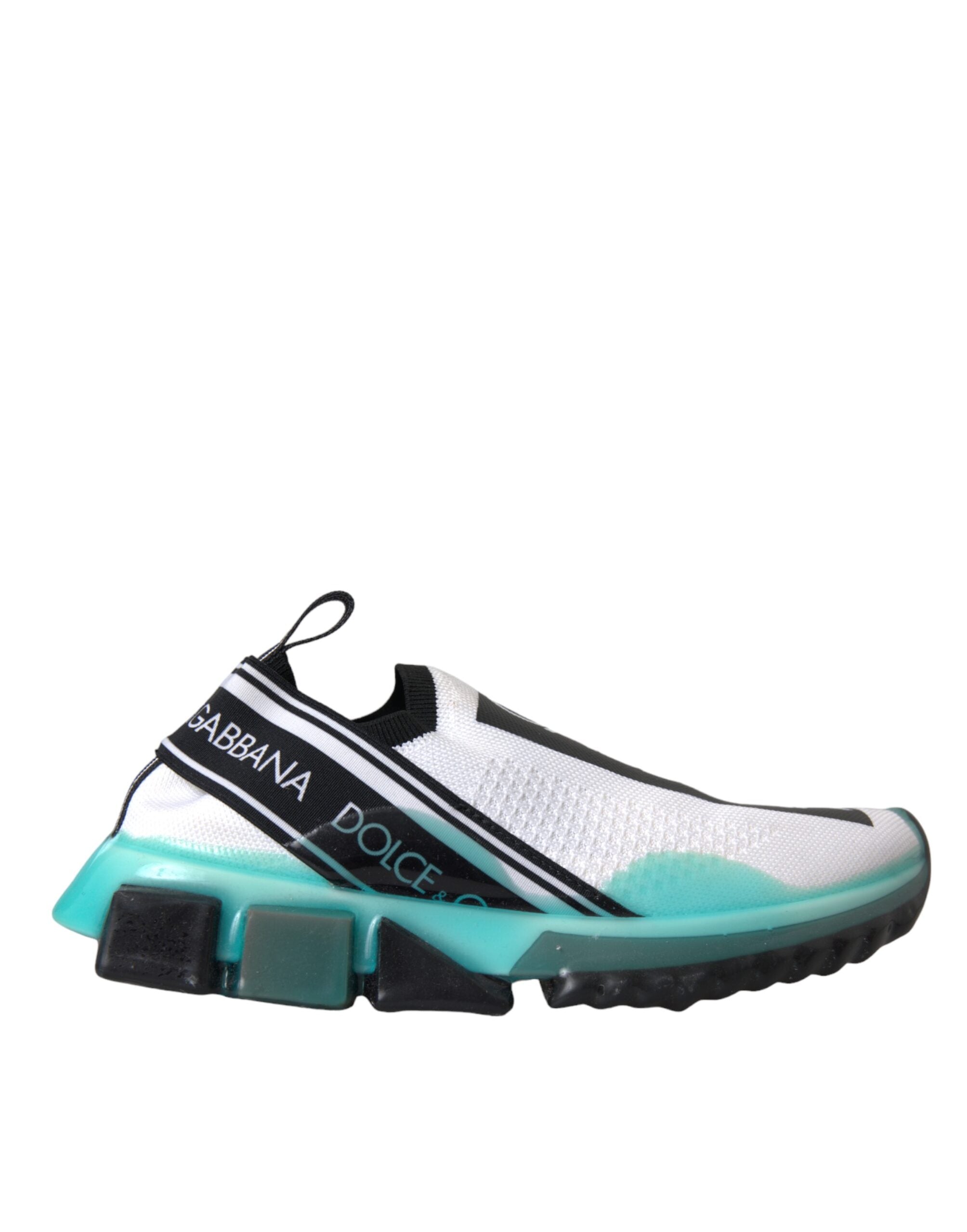 Dolce & Gabbana Μαύρα Λευκά Μπλε Slip On Sorrento Αθλητικά Παπούτσια