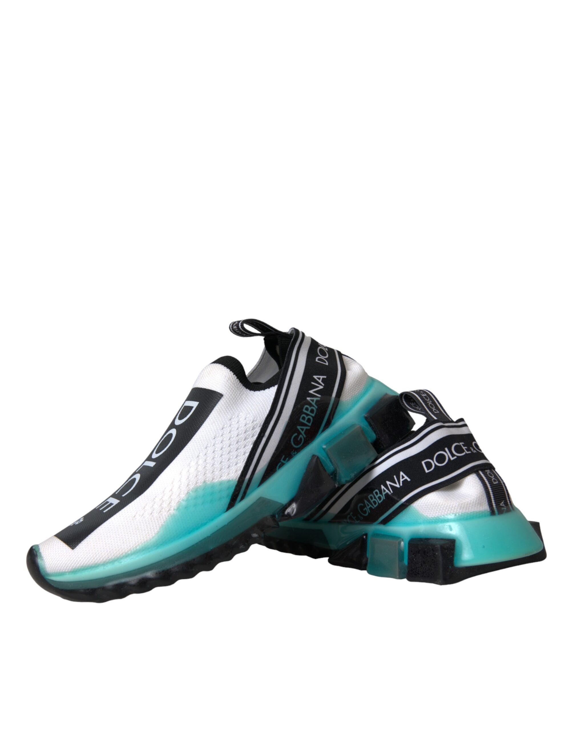 Dolce & Gabbana Μαύρα Λευκά Μπλε Slip On Sorrento Αθλητικά Παπούτσια