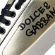 Γυναικεία Παπούτσια Dolce & Gabbana Gold Portofino Calf Leather Sneakers