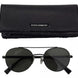 Γυαλιά Ηλίου Dolce & Gabbana Matte Black Steel Frame Green Lens DG2245