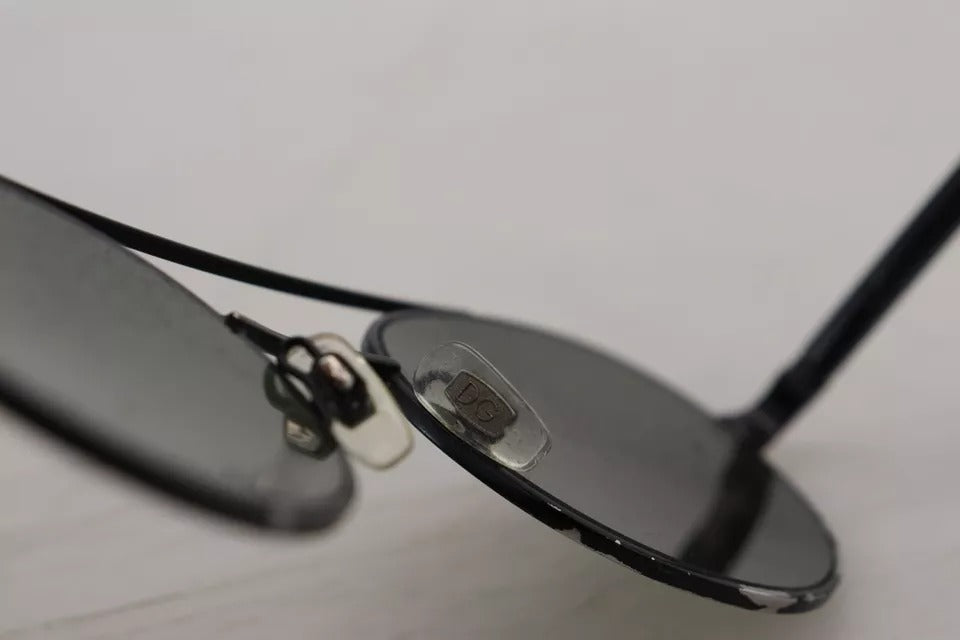 Γυαλιά Ηλίου Dolce & Gabbana Matte Black Steel Frame Green Lens DG2245