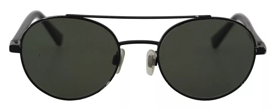 Γυαλιά Ηλίου Dolce & Gabbana Matte Black Steel Frame Green Lens DG2245