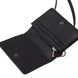Dolce & Gabbana Black Leather Bifold Shoulder Sling Women Wallet