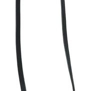Dolce & Gabbana Black Leather Bifold Shoulder Sling Women Wallet
