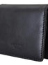 Dolce & Gabbana Black Leather Bifold Shoulder Sling Women Wallet