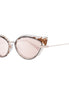 Dsquared² Brown Metal & Plastic Sunglasses