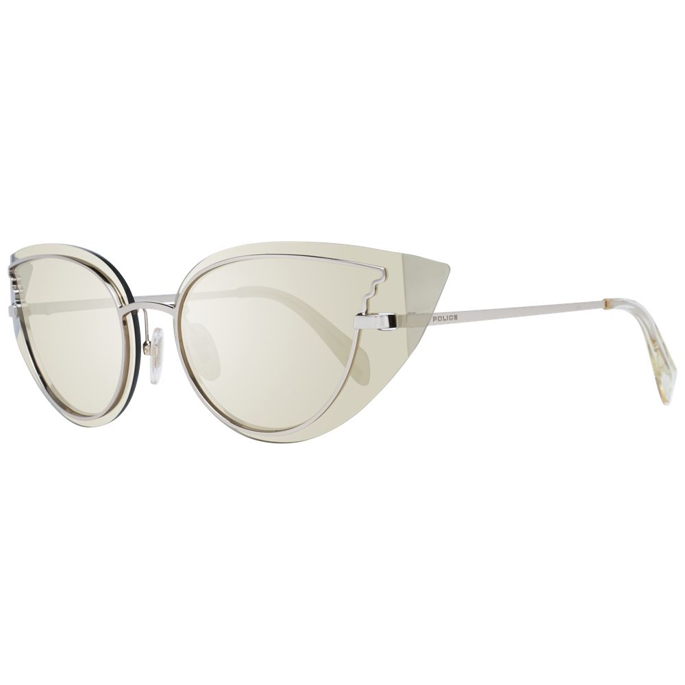 Police Gold Metal Sunglasses