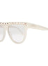 Marciano by Guess White Plastic Sunglasses