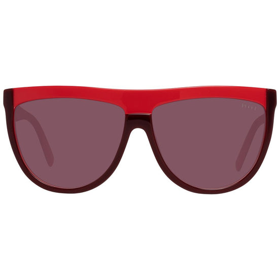 Emilio Pucci Burgundy Plastic Sunglasses