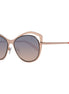 Emilio Pucci Rose Gold Metal Sunglasses