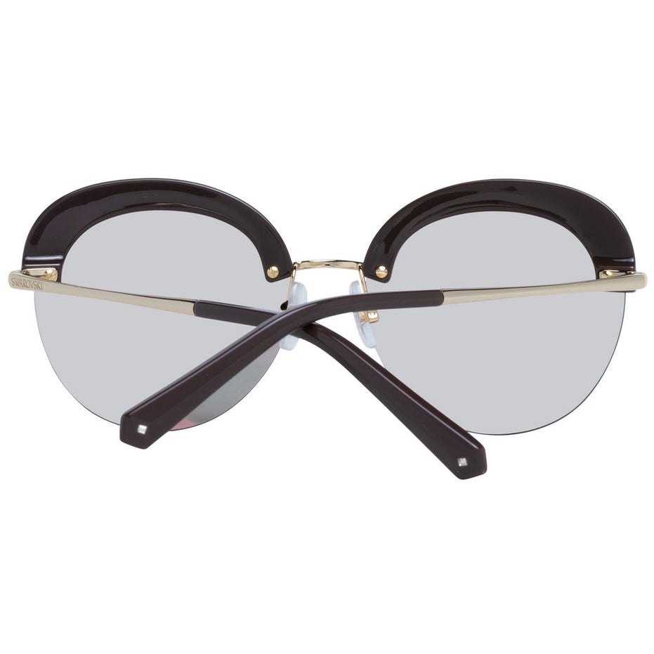 Swarovski Gold Metal & Plastic Sunglasses