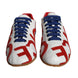 Dolce & Gabbana Multicolor Leather Logo Casual Sneakers Shoes