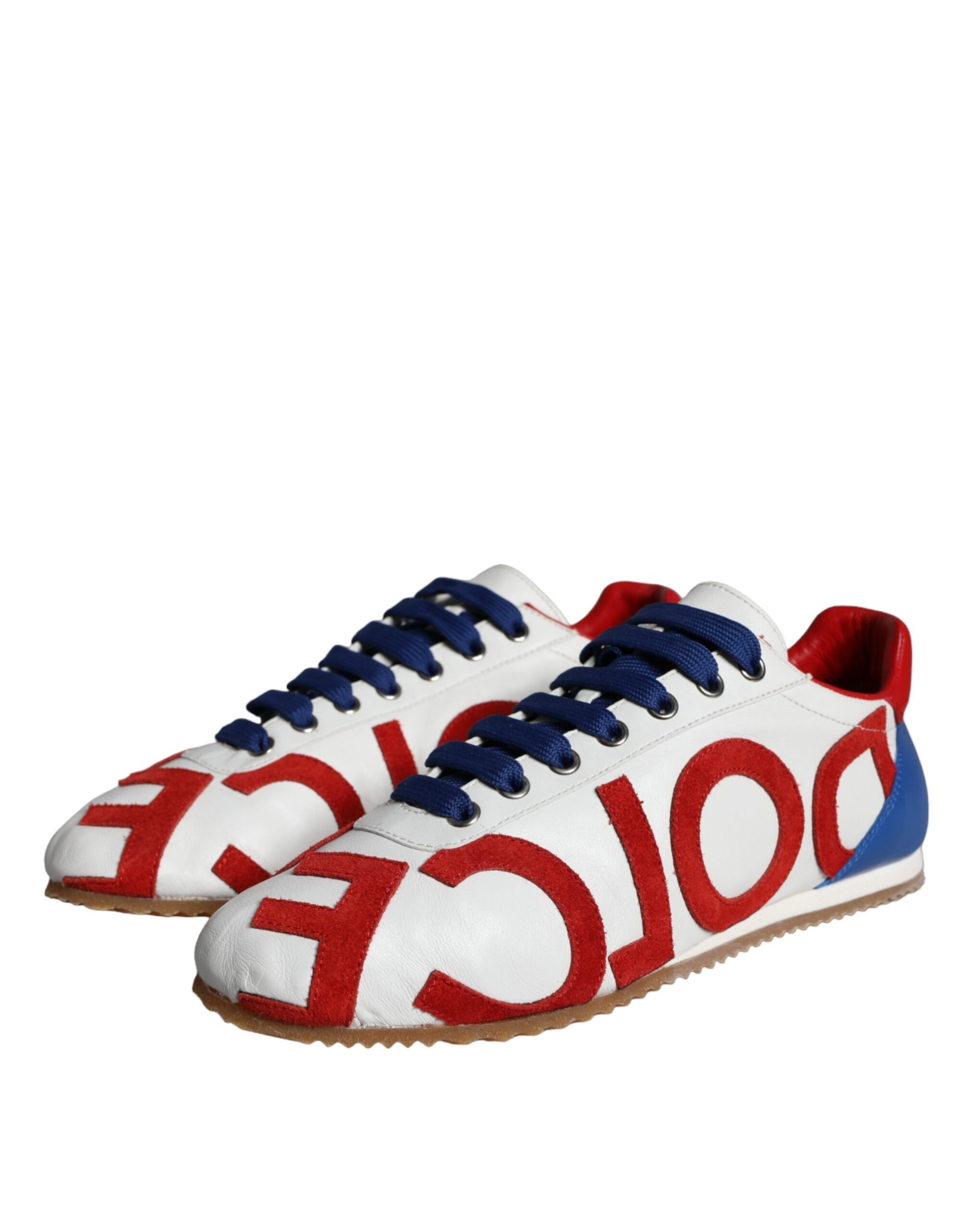 Dolce & Gabbana Πολύχρωμα Casual Sneakers με Δερμάτινο Λογότυπο