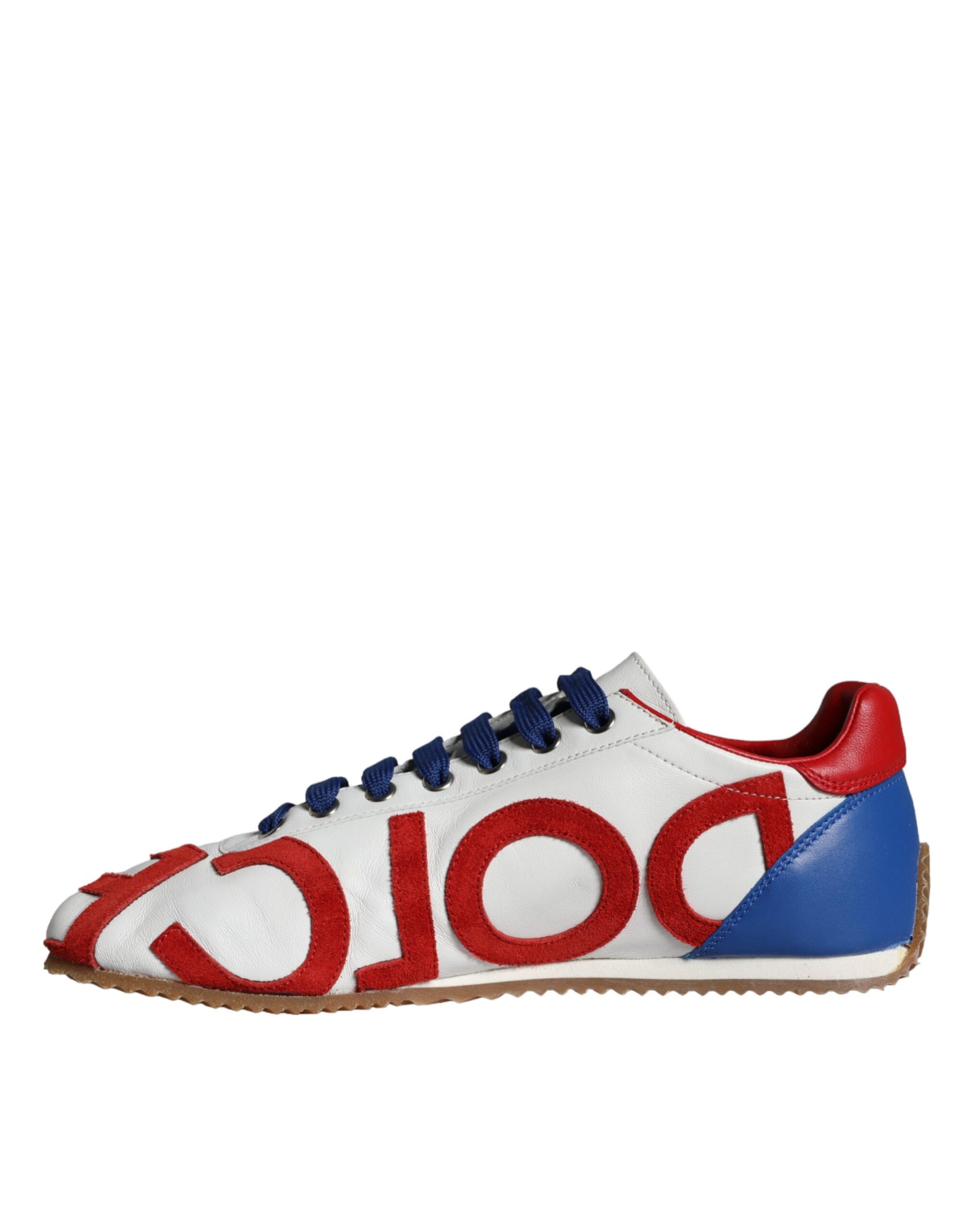 Dolce & Gabbana Πολύχρωμα Casual Sneakers με Δερμάτινο Λογότυπο
