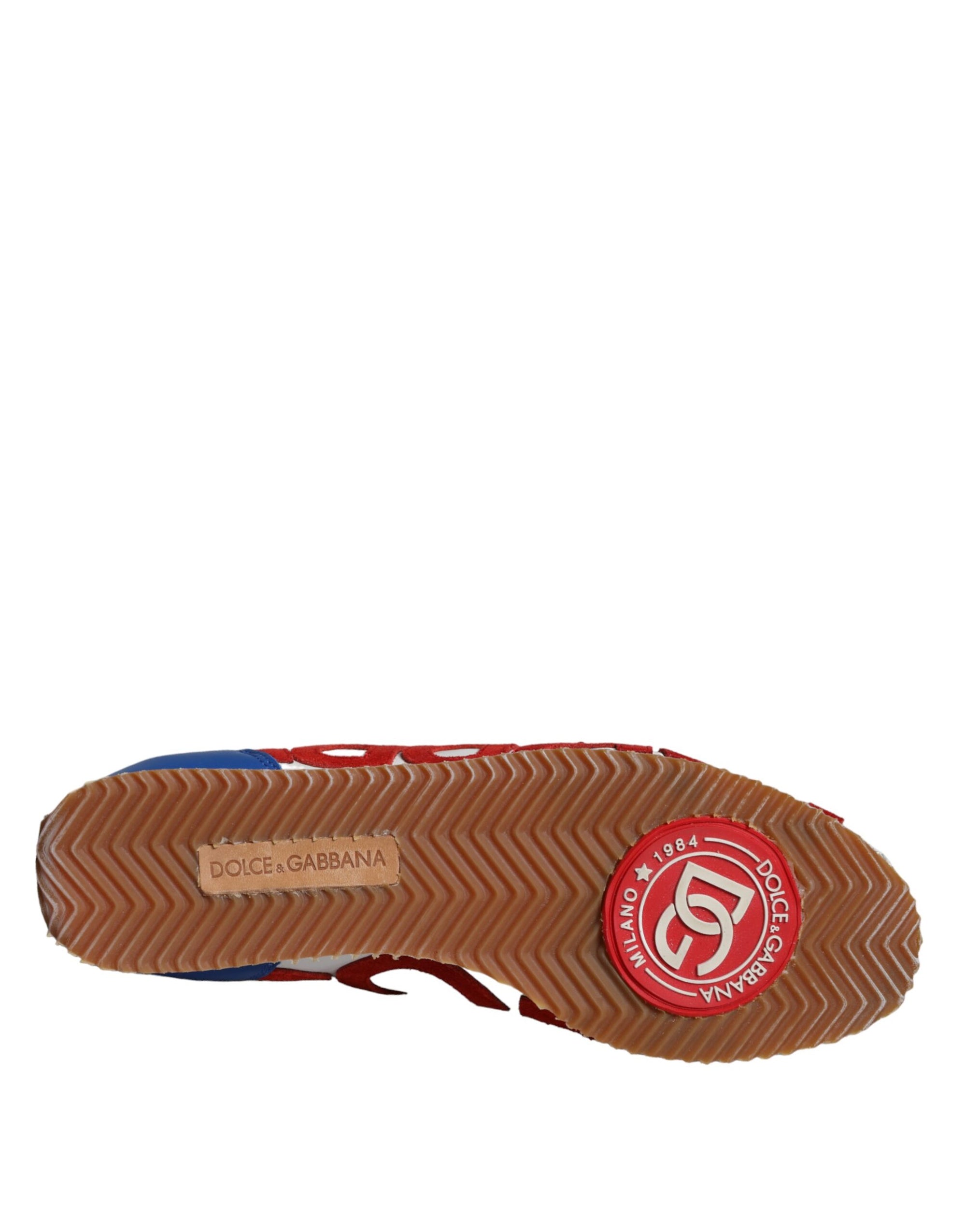 Dolce & Gabbana Πολύχρωμα Casual Sneakers με Δερμάτινο Λογότυπο