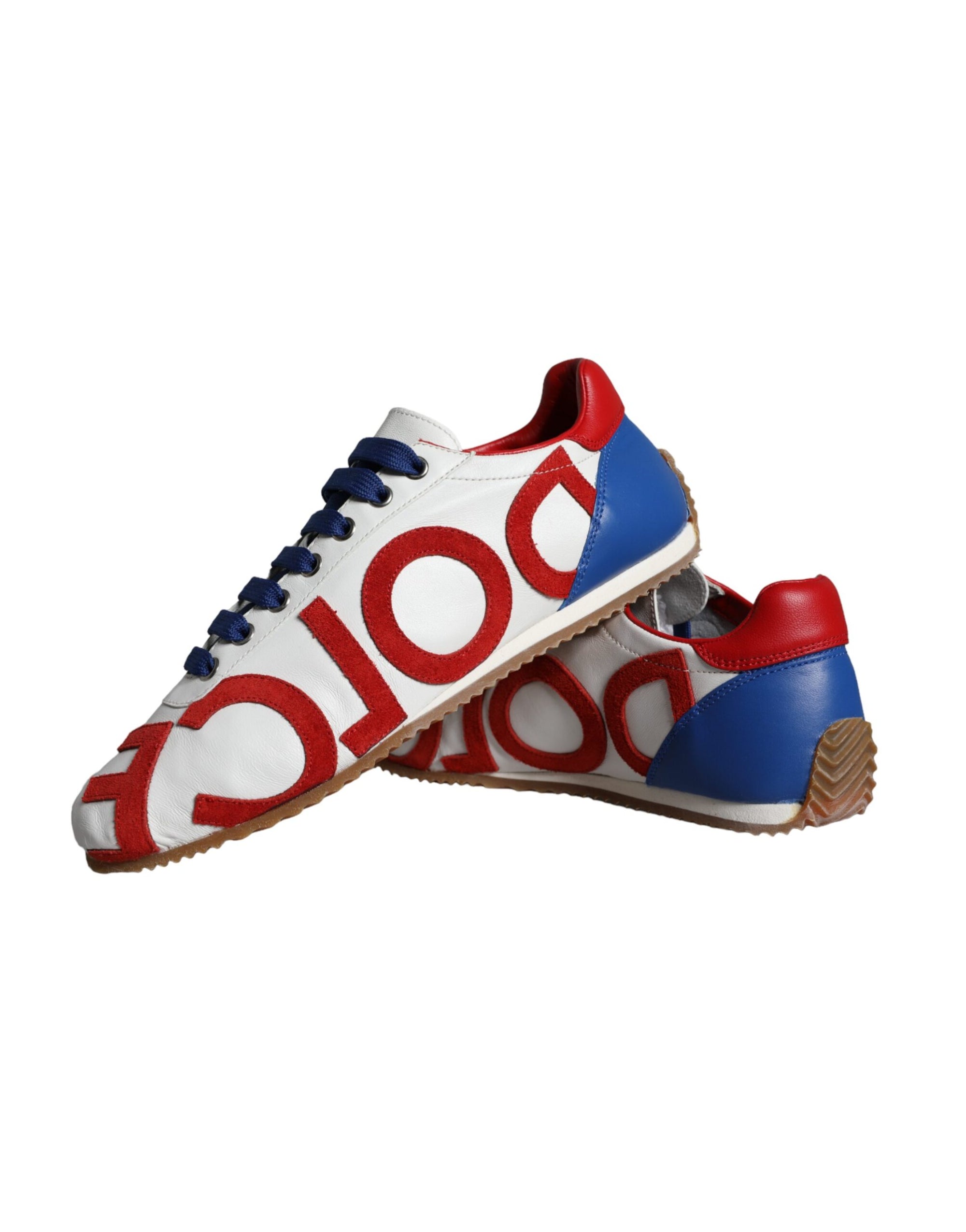 Dolce & Gabbana Πολύχρωμα Casual Sneakers με Δερμάτινο Λογότυπο
