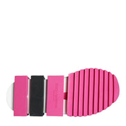 Dolce & Gabbana Pink Sorrento Crystals Low Top Sneakers Shoes