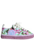Dolce & Gabbana Multicolor Canvas Floral Espadrilles Sneakers Shoes