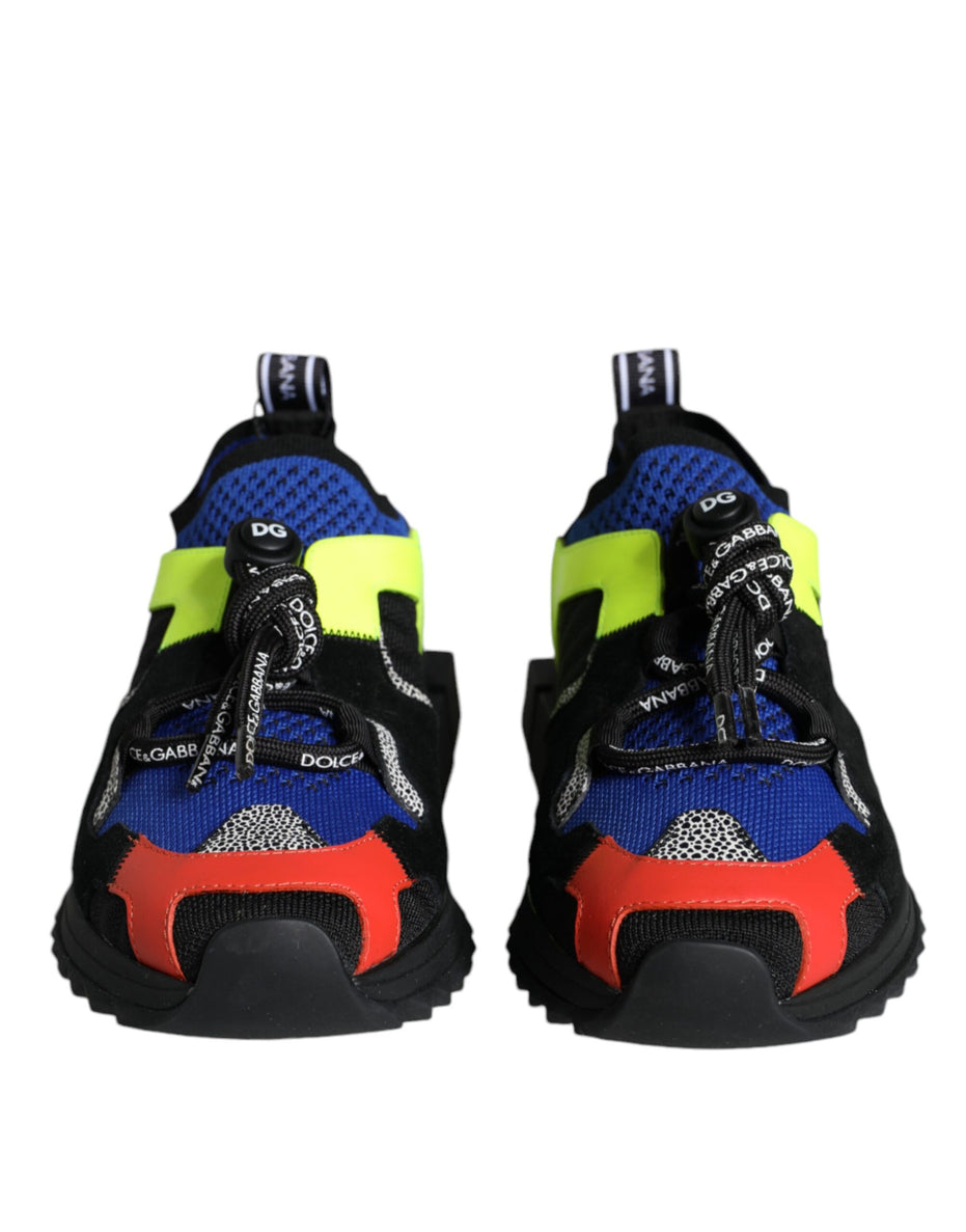Dolce & Gabbana Πολύχρωμα Mesh Sneakers Παπούτσια Sorrento Trekking