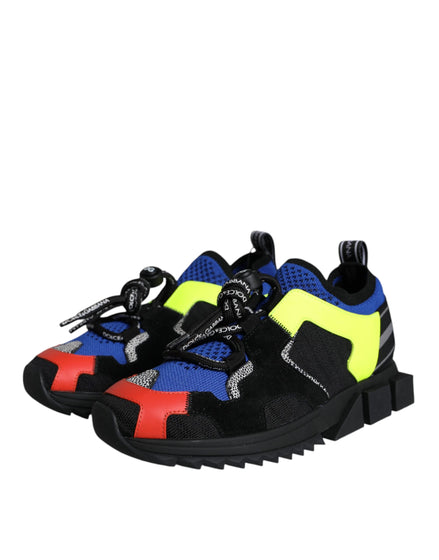 Παπούτσια Dolce & Gabbana Multicolor Mesh Sorrento Trekking Sneakers  