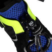 Dolce & Gabbana Multicolor Mesh Sorrento Trekking Sneakers Shoes