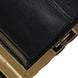 Dolce & Gabbana Bordeaux Black Velvet Gold Frame Clutch Evening Purse Bag