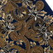Dolce & Gabbana Μπλε Βελούδινο Πορτοφόλι-Τσαντάκι Βραδινό με Χρυσό Πλαίσιο