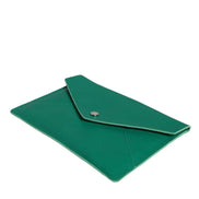 Τσάντα Dolce & Gabbana πράσινη από δέρμα clutch μίνι τσάντα θήκη για tablet