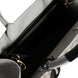 Τσάντα Versace White Top Handle από Καμβά και Δέρμα με Λογότυπο, Χιαστί και Χειρός