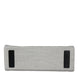 Τσάντα Versace White Top Handle από Καμβά και Δέρμα με Λογότυπο, Χιαστί και Χειρός