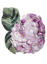 Dolce & Gabbana Multicolor Hydrangea Gold Brass Pin Brooch