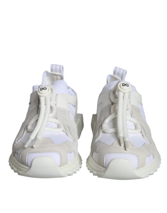 Dolce & Gabbana Λευκά Sneakers Sorrento Trekking από Δίχτυ