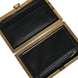 Τσάντα Clutch/Χιαστί Βραδινή Δερμάτινη Dolce & Gabbana σε Χρώμα Βουργουνδίας