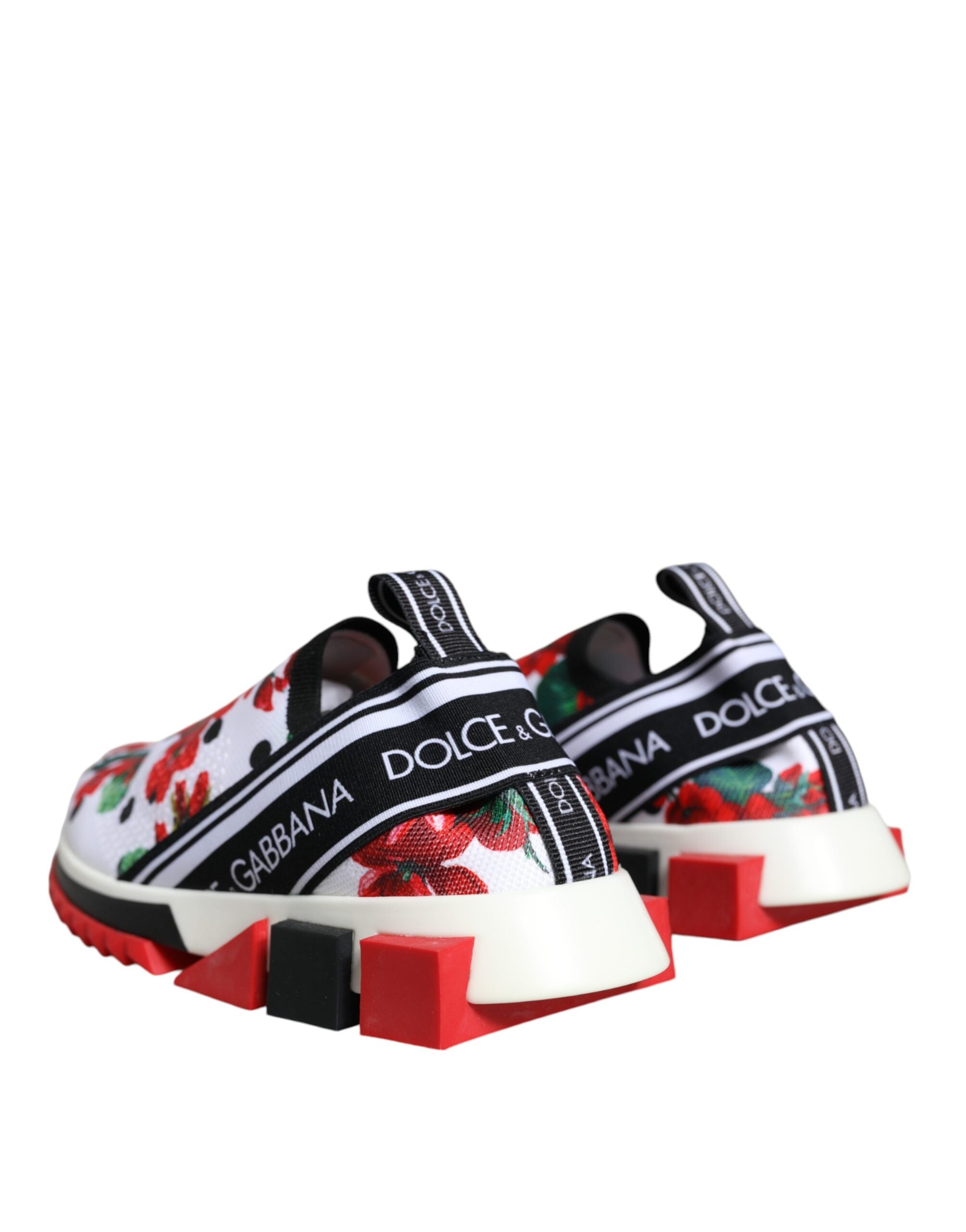 Παπούτσια Sneakers Dolce & Gabbana Sorrento με Πολύχρωμα Γεράνια