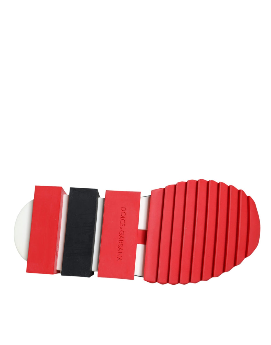 Παπούτσια Sneakers Dolce & Gabbana Sorrento με Πολύχρωμα Γεράνια