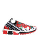 Παπούτσια Sneakers Dolce & Gabbana Sorrento με Πολύχρωμα Γεράνια