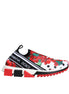 Παπούτσια Sneakers Dolce & Gabbana Sorrento με Πολύχρωμα Γεράνια