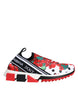 Παπούτσια Sneakers Dolce & Gabbana Sorrento με Πολύχρωμα Γεράνια