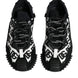 Dolce & Gabbana Black Logo Lace Up Low Top NS1 Sneakers Shoes