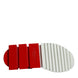 Dolce & Gabbana White Red Low Top Sorrento Men Sneakers Shoes