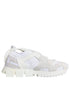 Dolce & Gabbana White Mesh Sorrento Trekking Sneakers Shoes